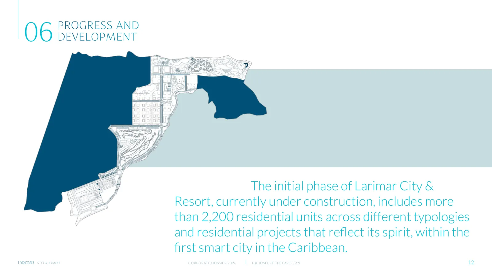Larimar City Corporate Dossier 2026, slide 12 of 20