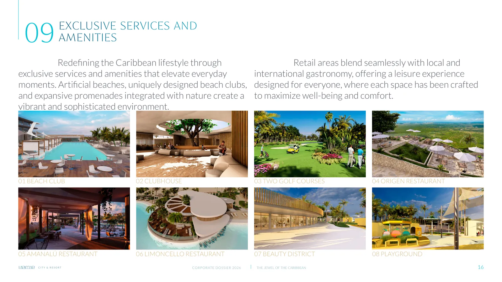 Larimar City Corporate Dossier 2026, slide 16 of 20