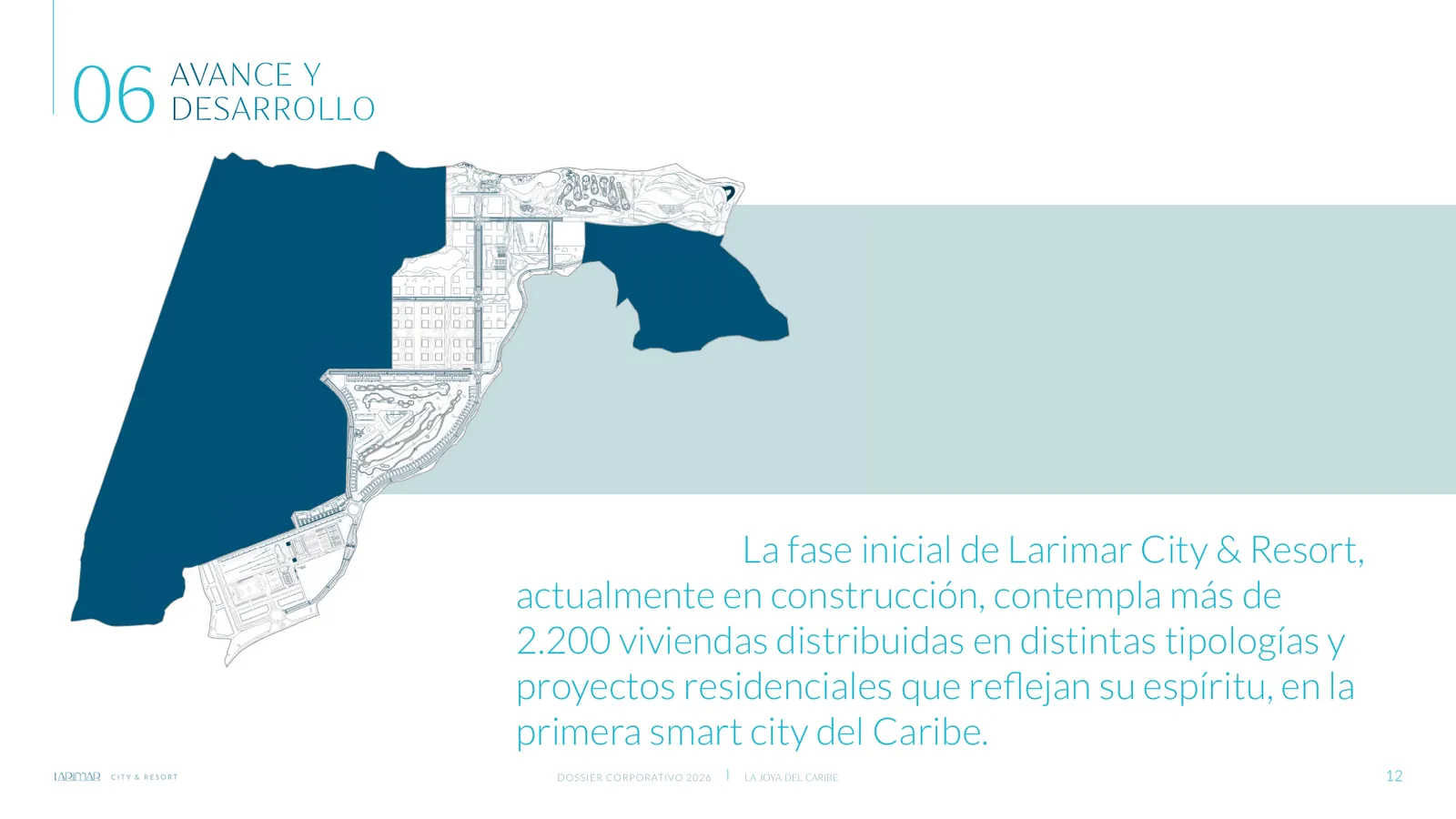 Dossier Corporativo 2026 de Larimar City, lámina 12 de 20
