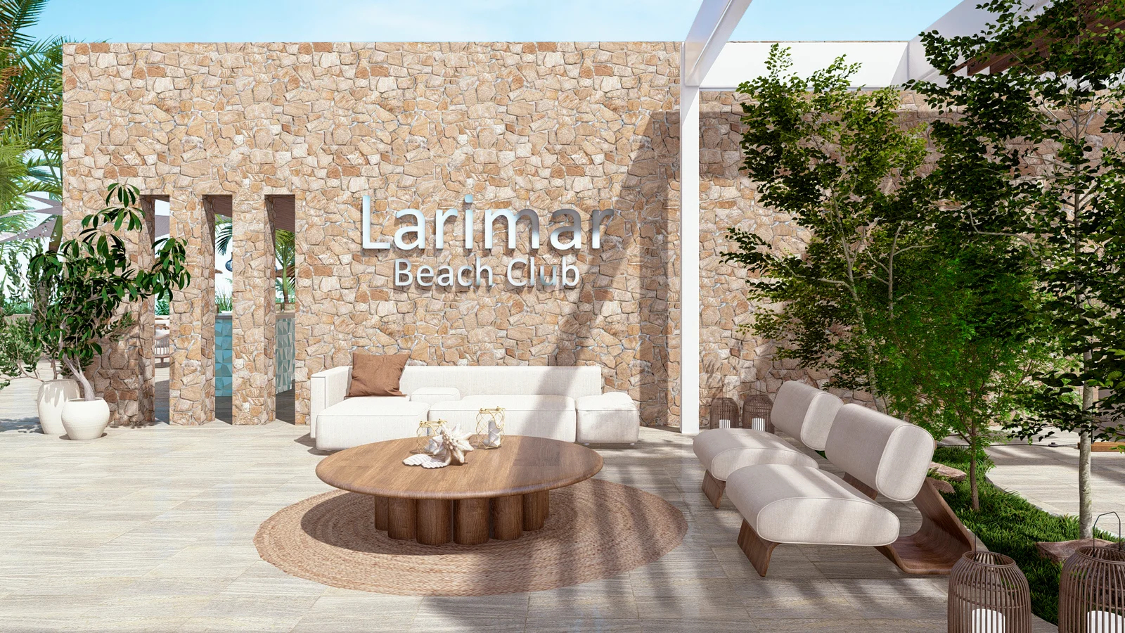 Maraluna Beach Club Larimar City — render 2