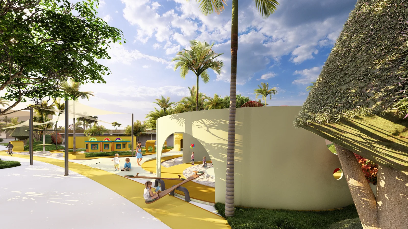 Beauty District Larimar City — render 2