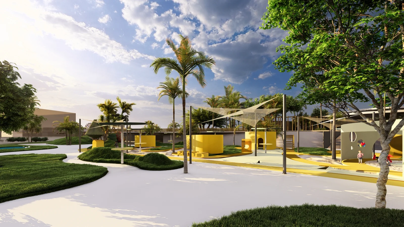 Beauty District Larimar City — render 3