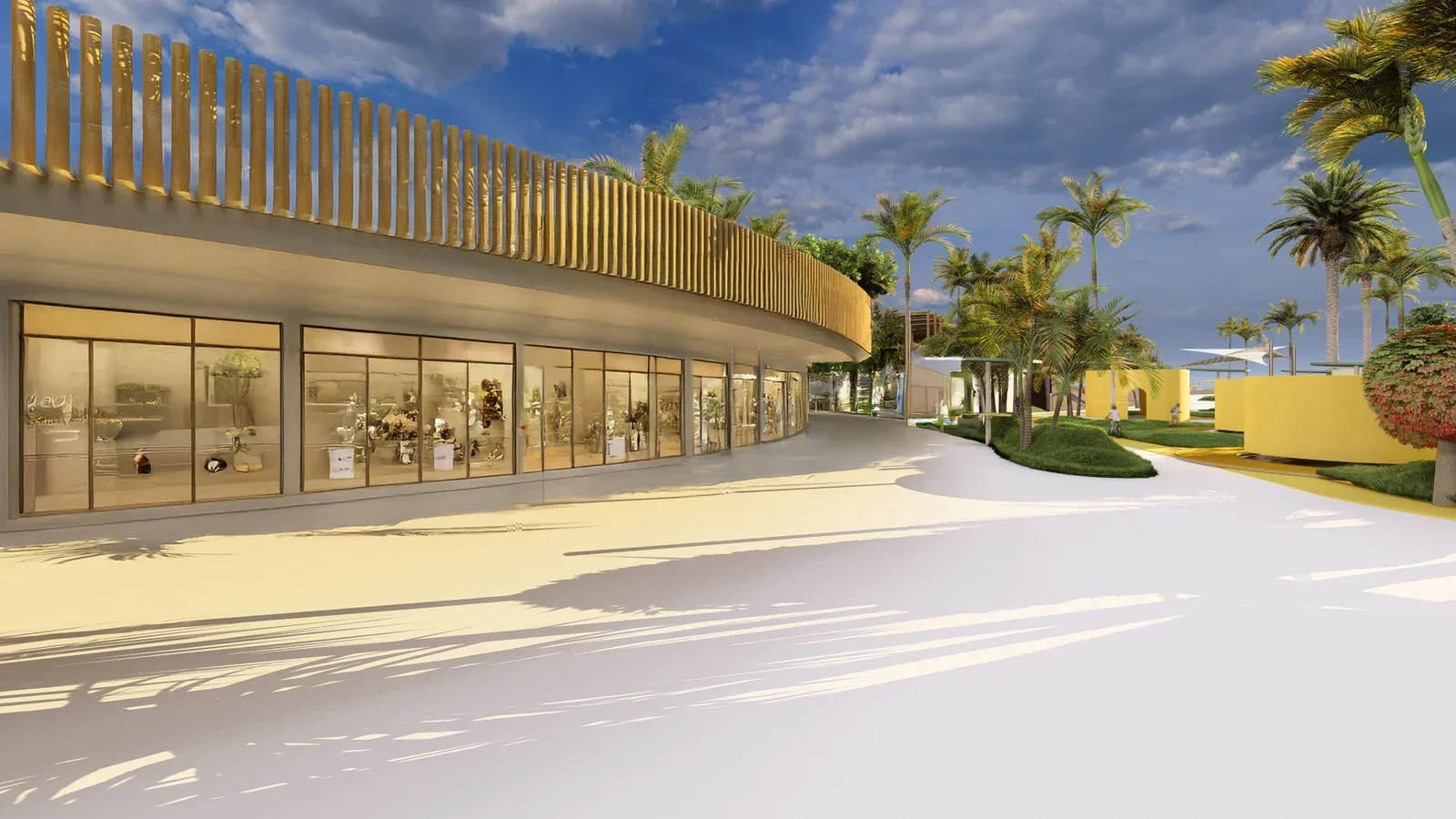 Parque infantil Larimar City — render 3