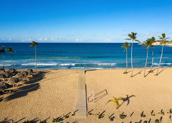 Macao beach with its wide sands and surf in Punta Cana