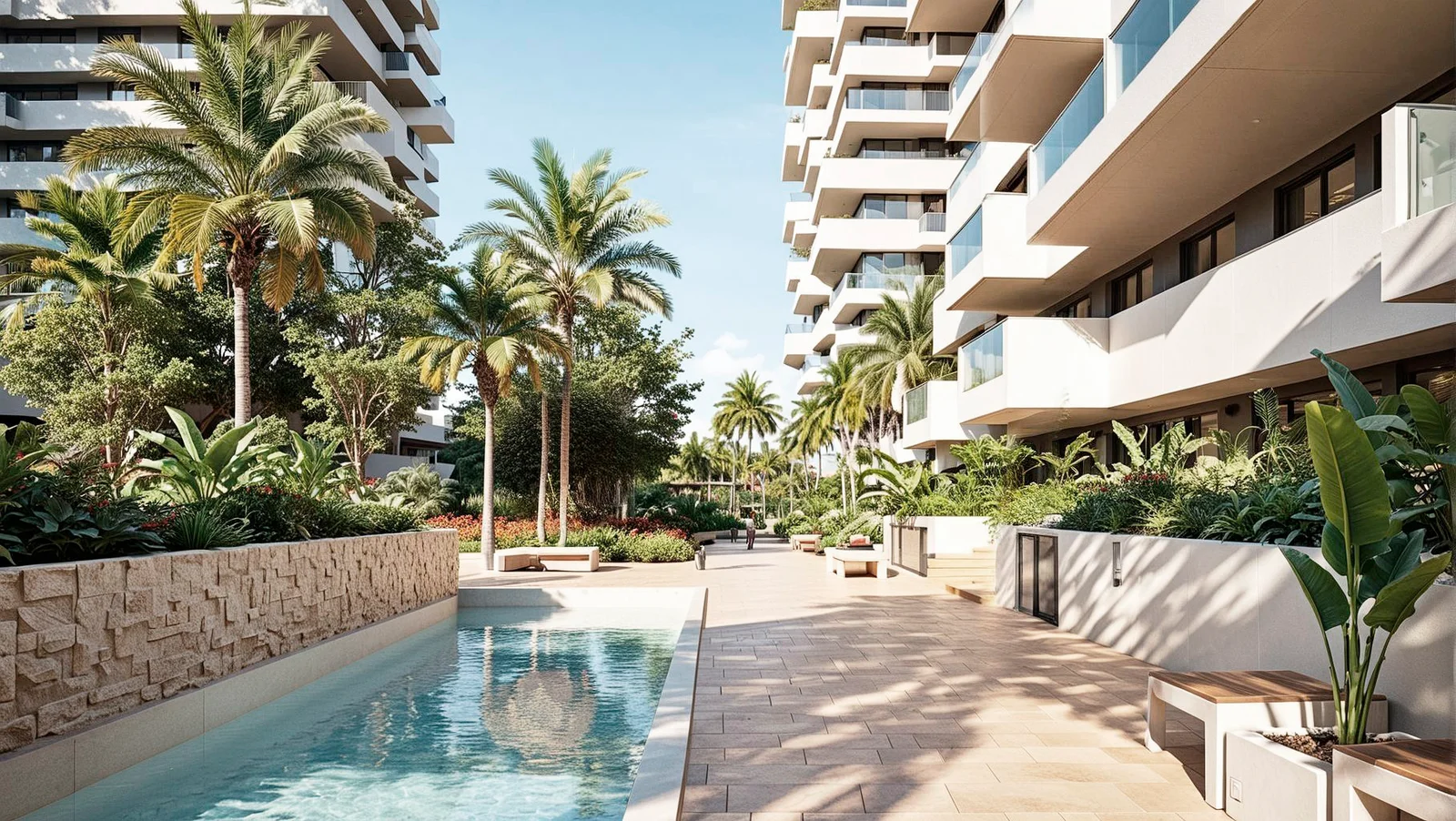 Live Towers Larimar City — render 1