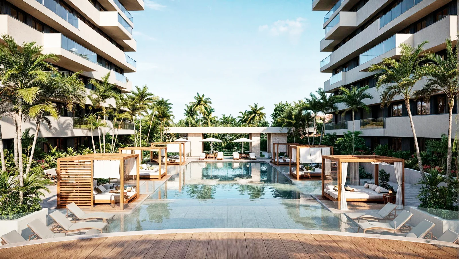 Live Towers Larimar City — render 3