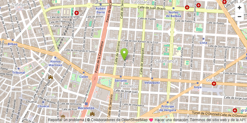 Mapa de Madrid