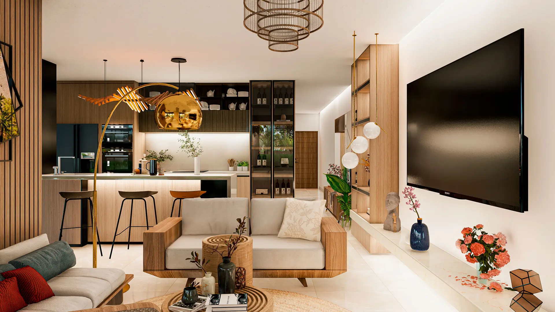 Horizon View — comedor apartamento