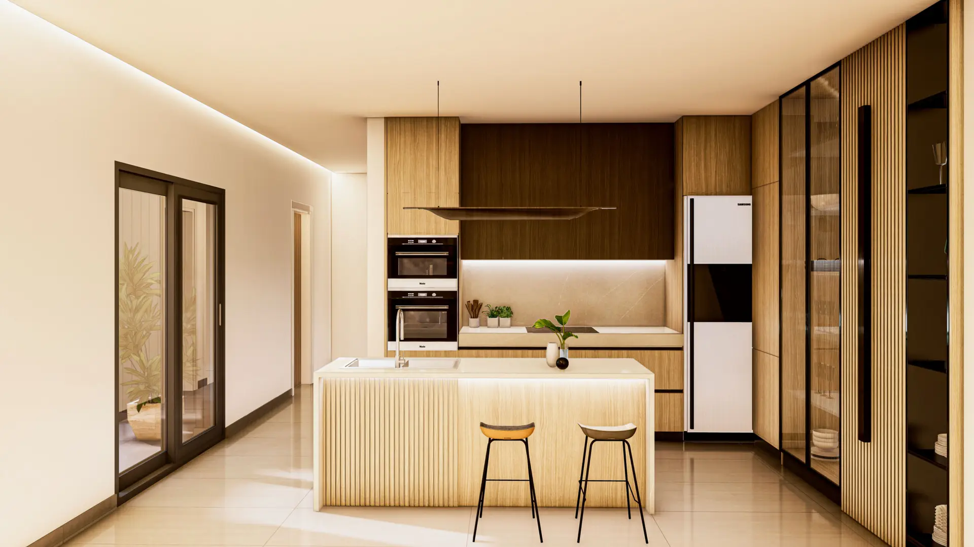 Prime Towers — cocina penthouse