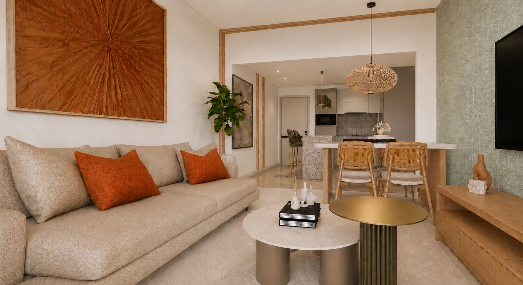 Larimar City — Diseño interior premium