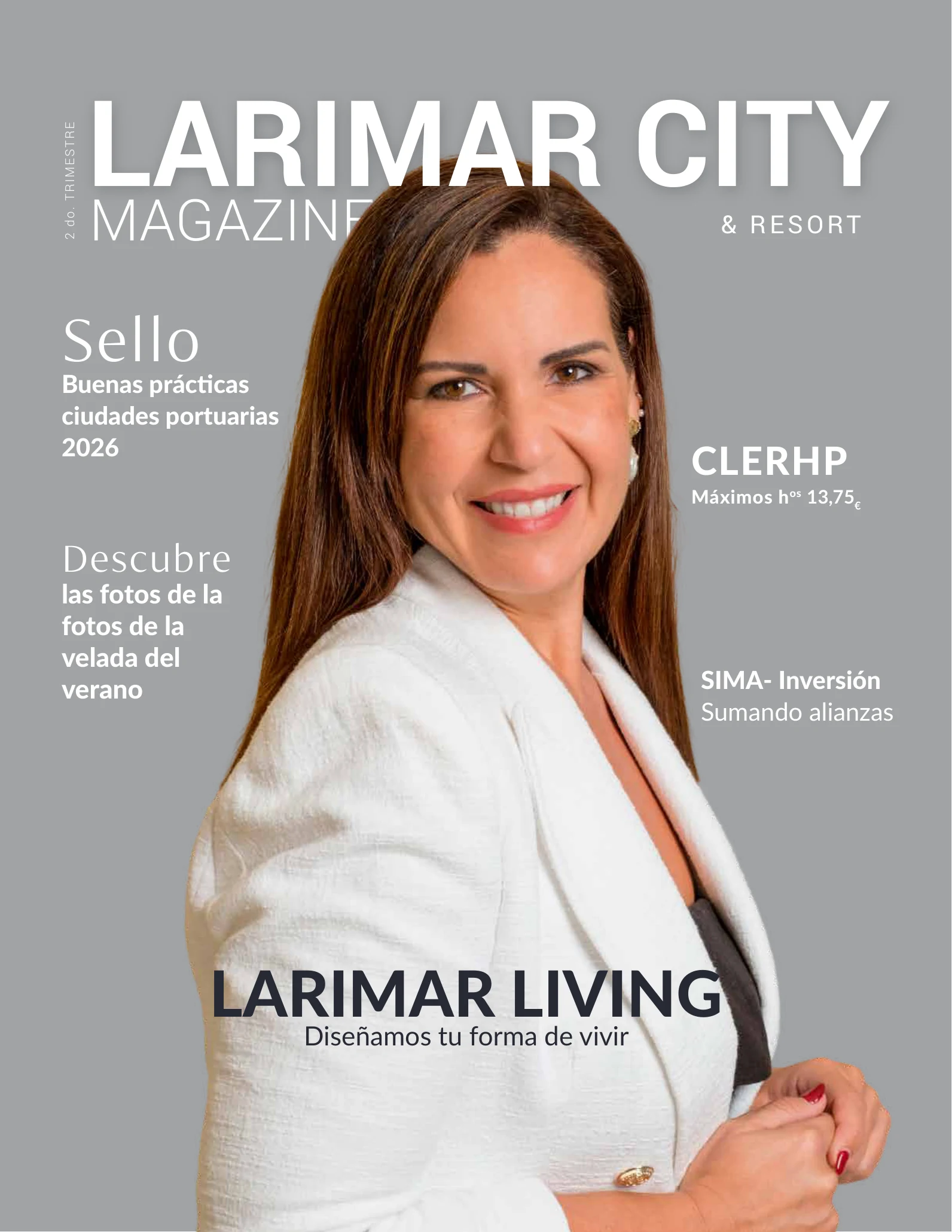 Larimar City & Resort Magazine cover — Q2 2026